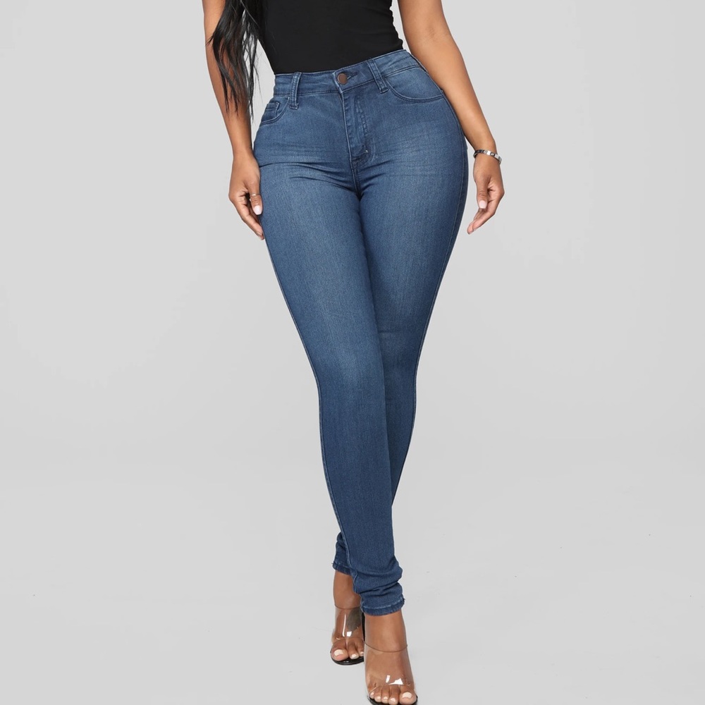 Luxe glam skinny jeans Fashionnova